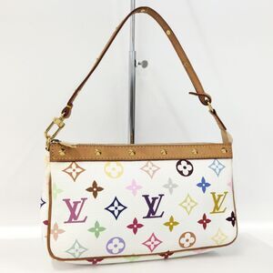 Louis Vuitton Multicolor Pochette Accessoires Accessory White